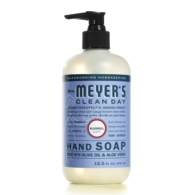 Sabonete para mãos Mrs. Meyer's Clean Day Bluebell