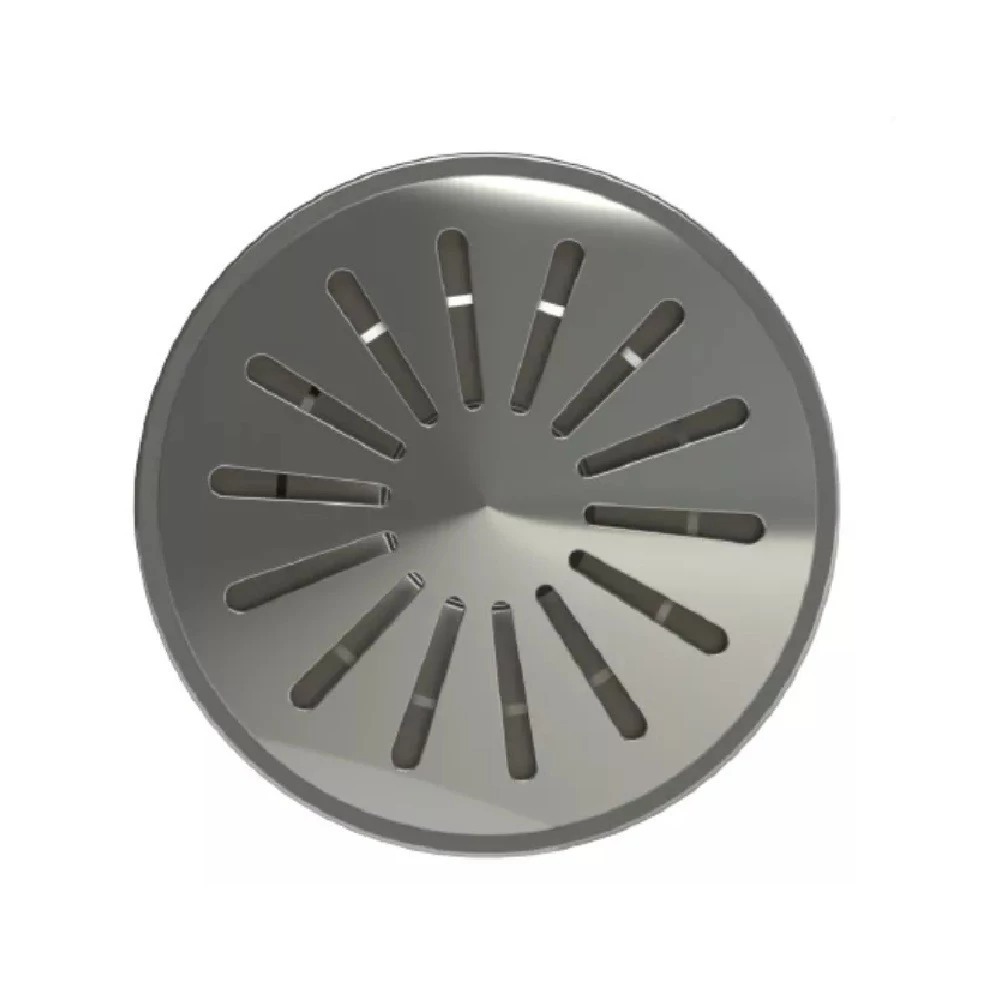Ralo Piscina Fundo Anti Turbilhão Em Aço Inox Para Piscinas 50mm