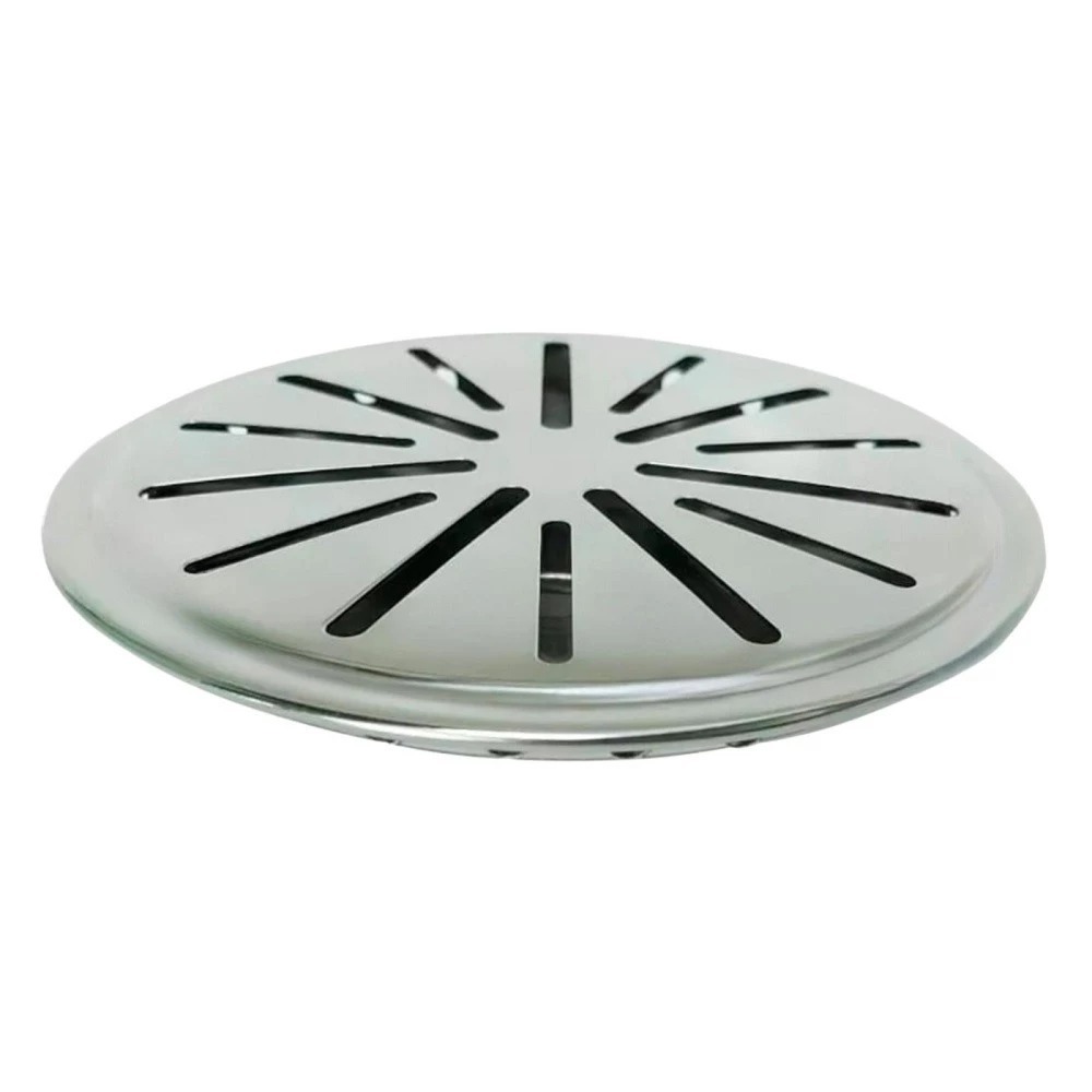 Ralo Para Piscina De Fundo Anti Turbilhão Em Aço Inox Para Piscinas 50mm