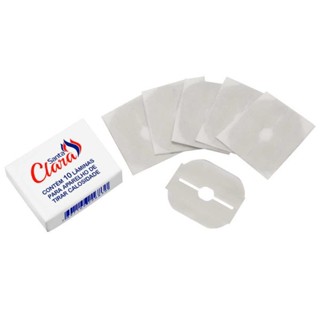 Lamina P/ Aparelho Tira Calo (tirar calosidade) Santa Clara c/10 Lâminas em Oferta na Shopee