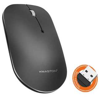 MOUSE SEM FIO WIRELESS 2.4G OU BLUETOOTH PARA ESCRITÓRIO ORIGINAL H´MASTON ALTA QUALIDADE em Oferta na Shopee