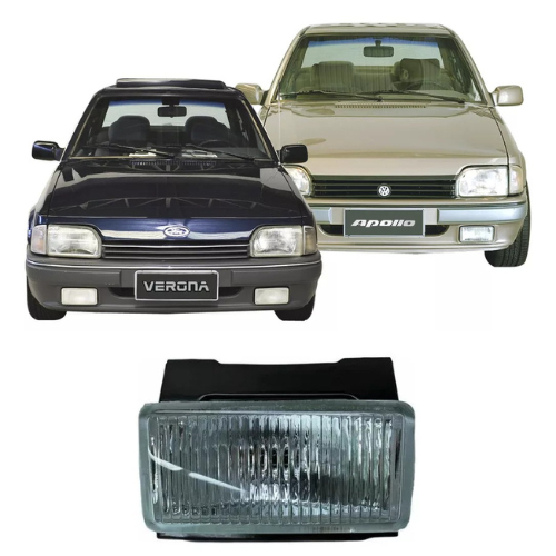 Farol Milha Escort Apollo Verona 87 A 92 Vidro C/suporte LADO DIREITO