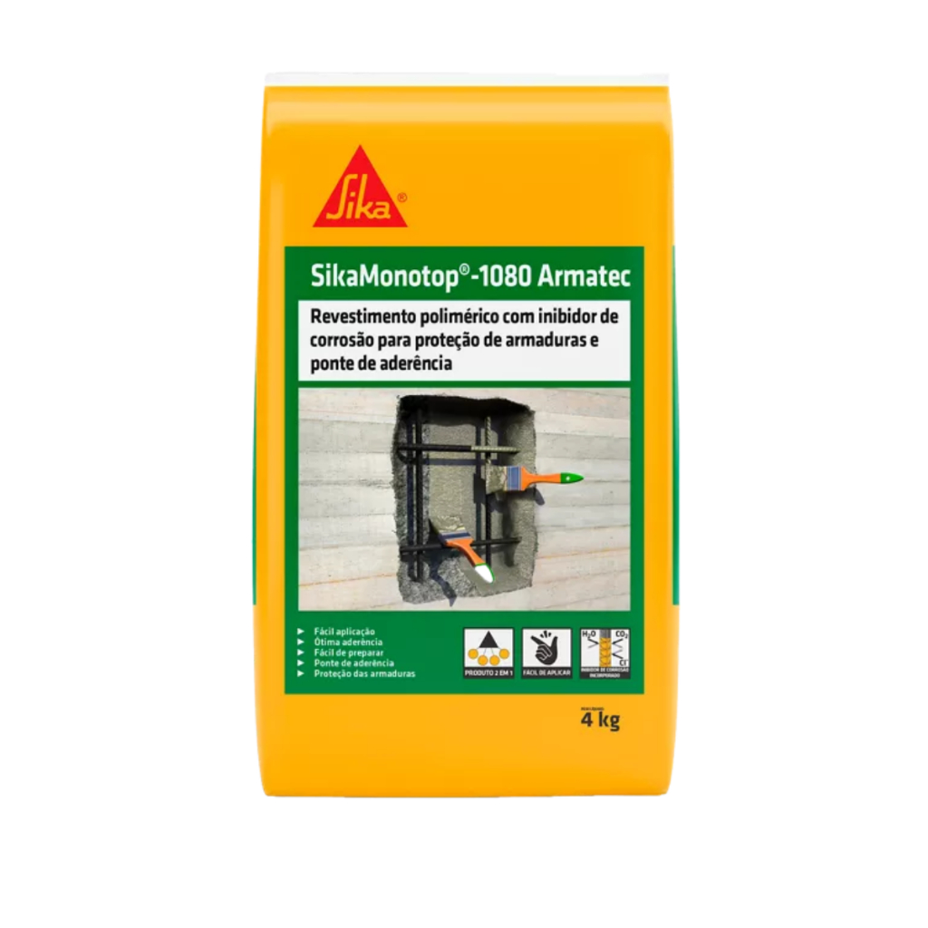 Sika MonoTop®-1080 - Saco 4Kg - Armatec