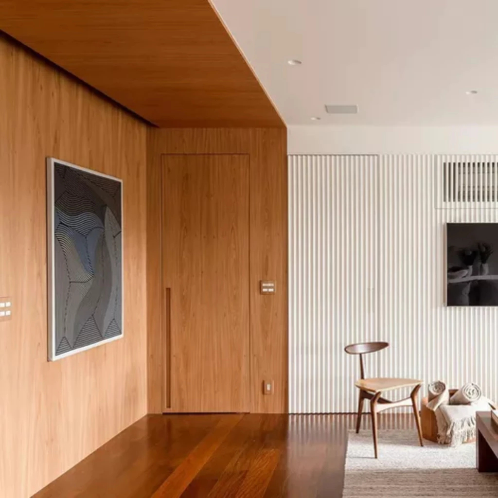 Papel de Parede Madeira Carvalho Impermeavél Autocolante Decorativo Sala Cozinha Quarto Casa