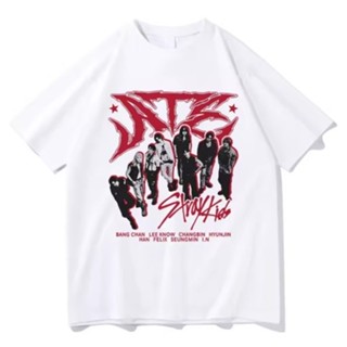 Camiseta Estampa Adulto/Infantil Lançamento Unissex Em Algodão Stray Kids ATE. em Oferta na Shopee