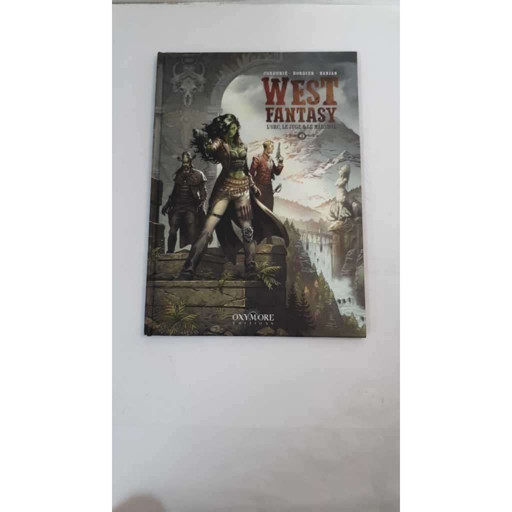 Livro  West Fantasy L'orc, Le Juge & Le Marshal Editora Oxy More A2956