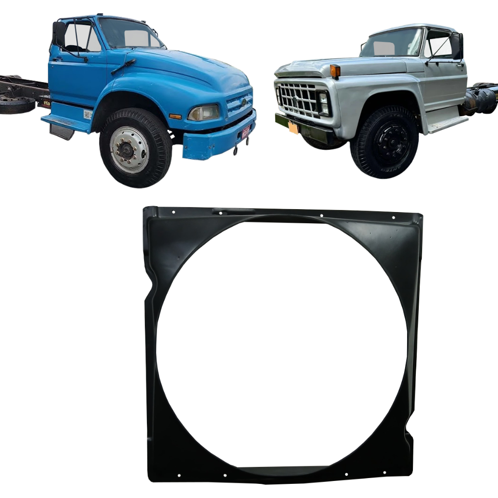 Defletor Radiador Ford Sapão F12000 F14000 Motor Mwm 92 Á 95 em Oferta na Shopee