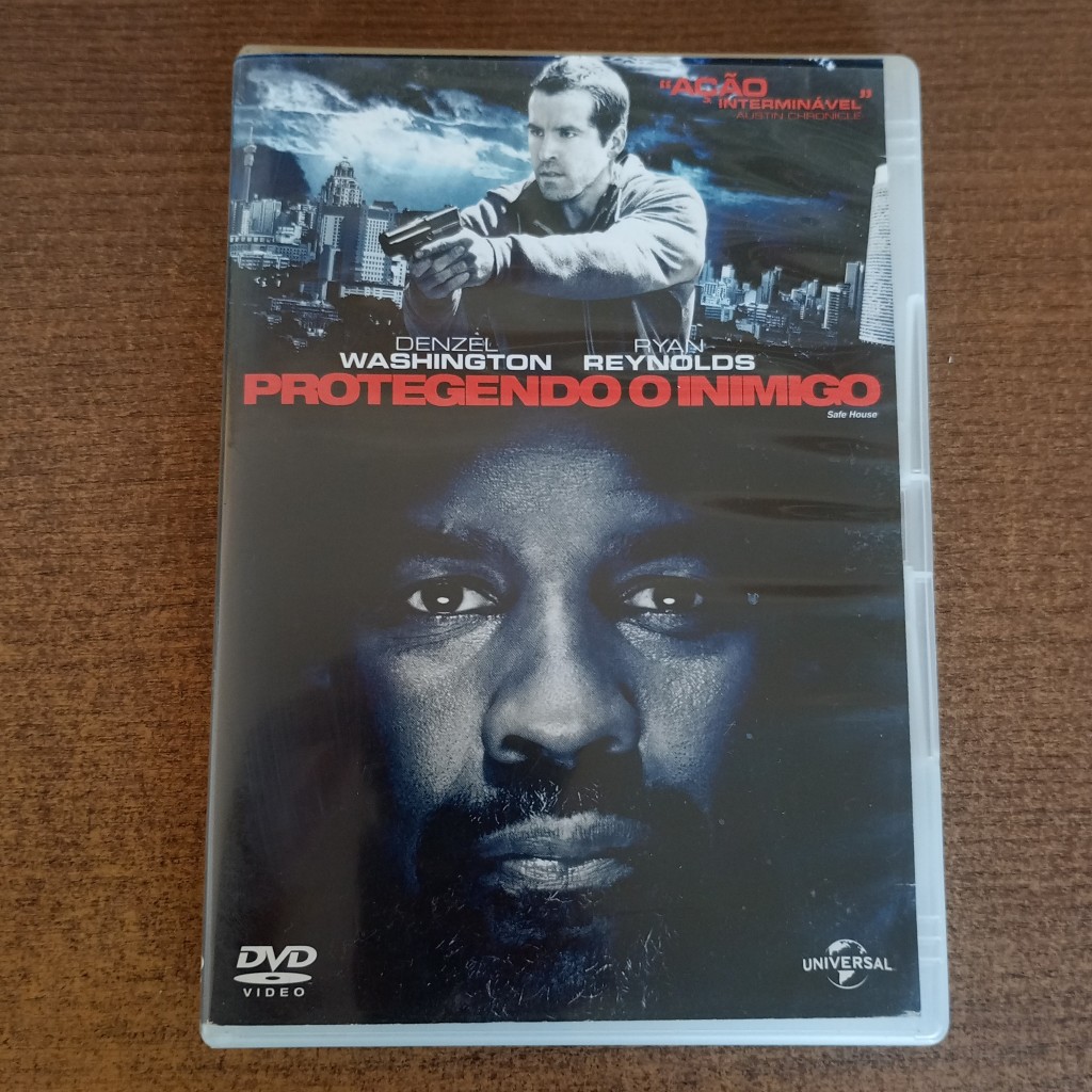 DVD Protegendo o Inimigo (2012) Denzel Washington/ Ryan Reynolds