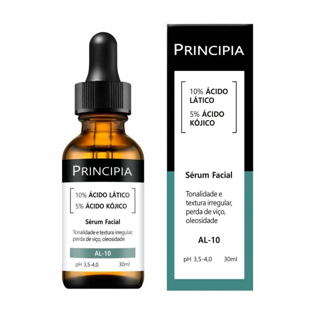 Sérum Facial Principia AL-10 Com 30ml em Oferta na Shopee