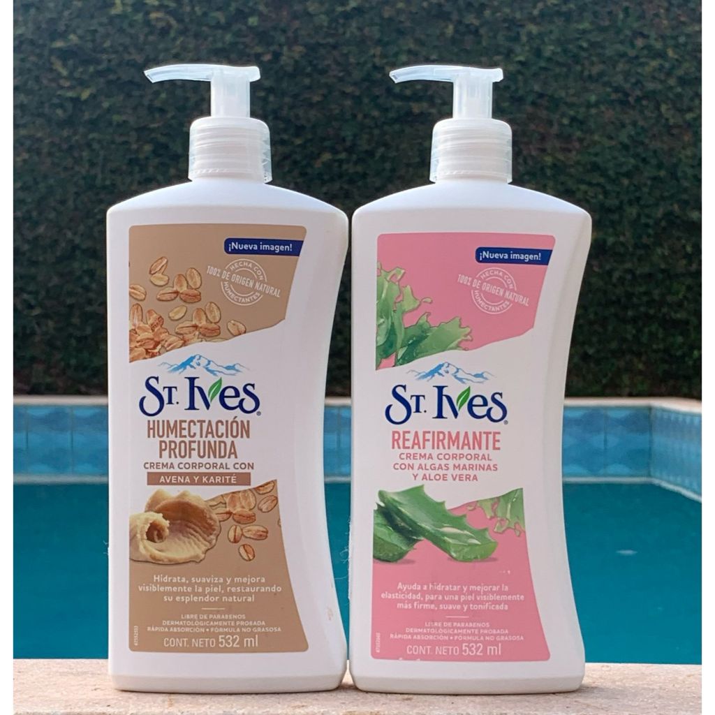 Kit 2 Cremes Hdratante Corporal St Ives 532ml