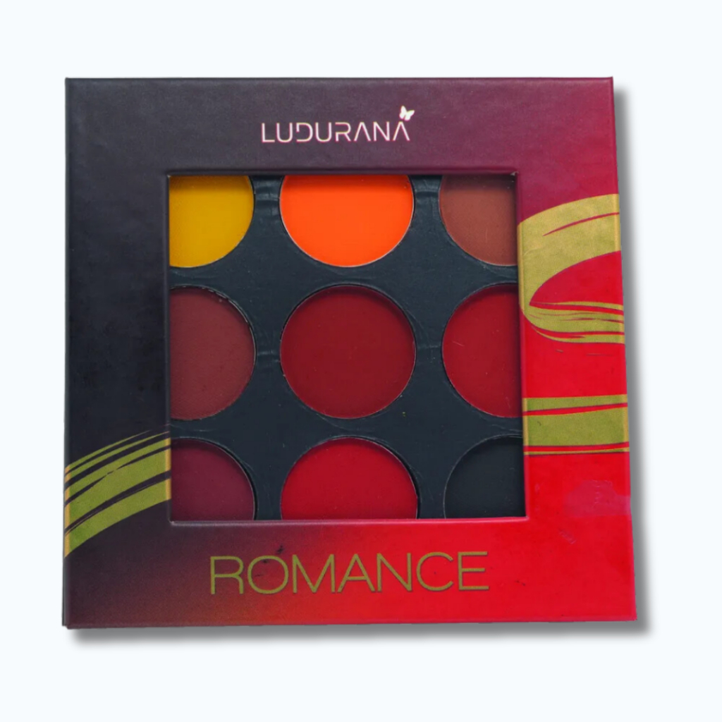 Paleta de Sombras Romance - Ludurana em Oferta na Shopee