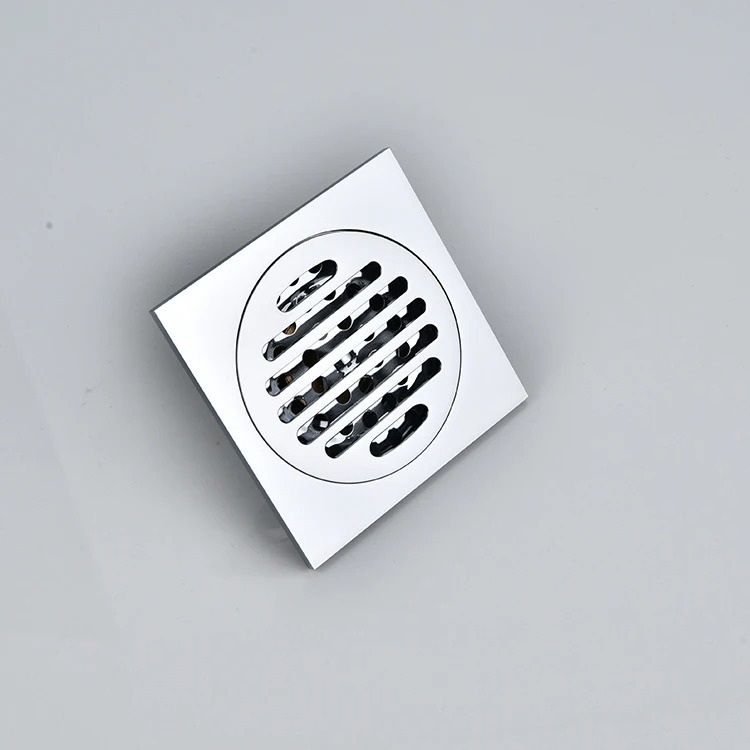 Ralo Aço Inox Banheiro Quadrado C/ Dreno Anti Odor 10x10cm em Oferta na Shopee