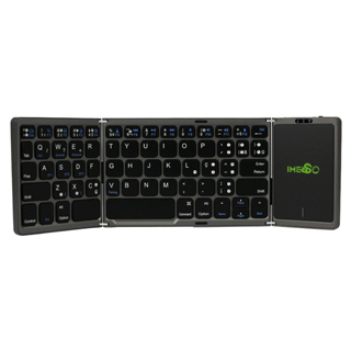 Teclado Imenso 950 Articulado C/ Receptor Bluetooth Touchpad - Preto - Português Brasil em Oferta na Shopee