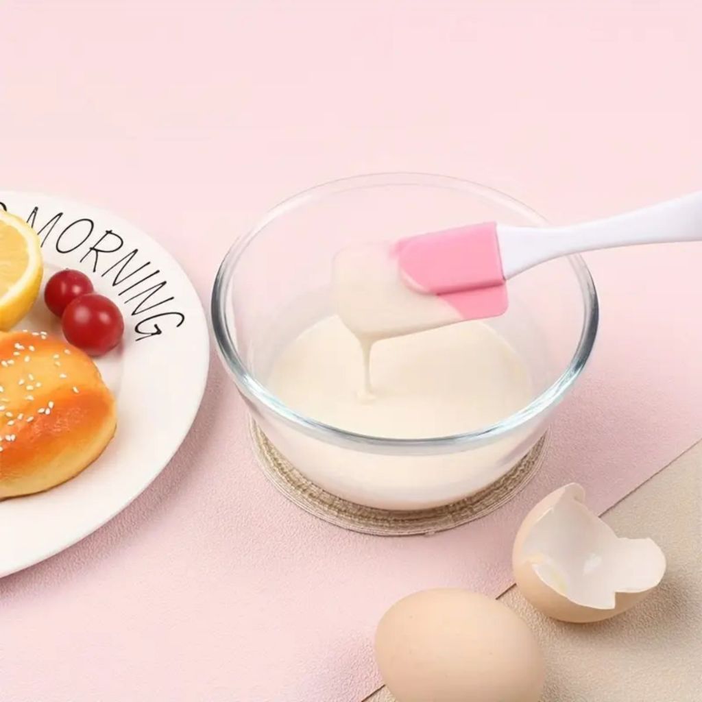 Utensílios de Cozinha 3 Peças Espátula de Silicone Pincel Confeitaria Cozinha