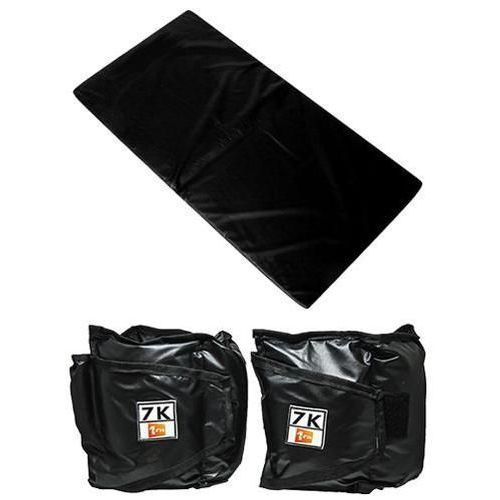 Kit –  PAR Caneleira 2kg + Colchonete 90x40cm PRETO em Oferta na Shopee