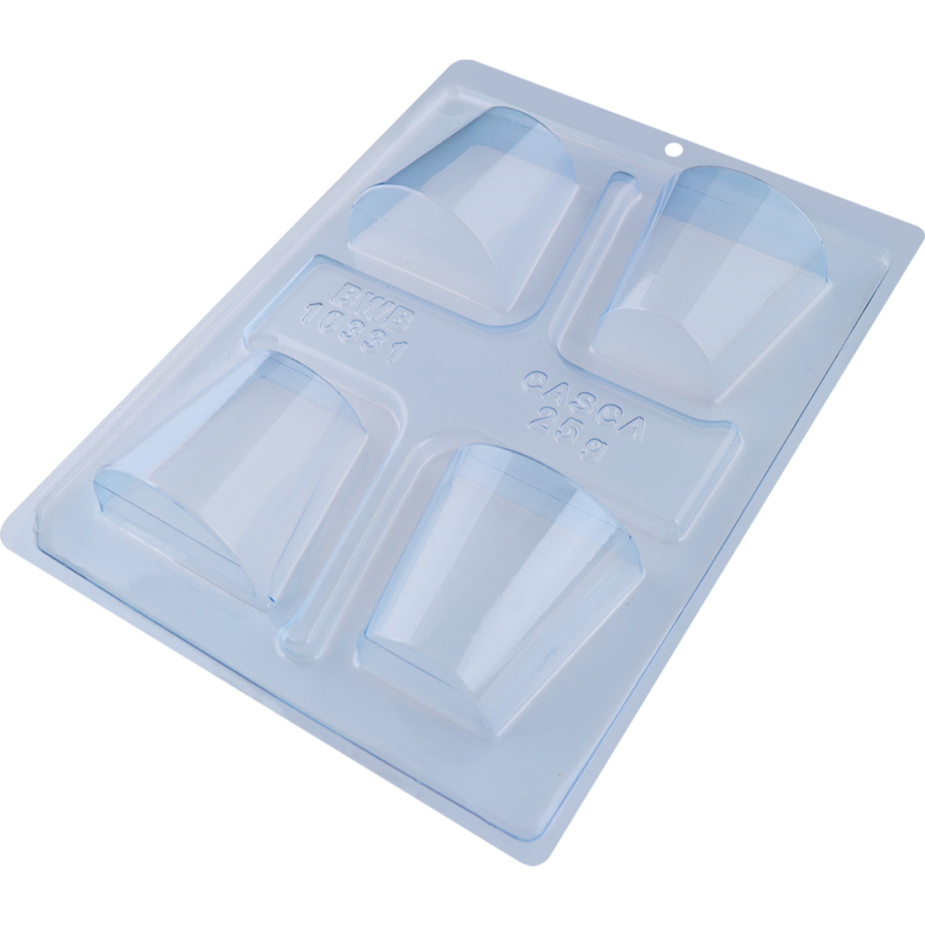 Detalhes do forma bwb silicone 3 partes para chocolate copo surpresa 10331