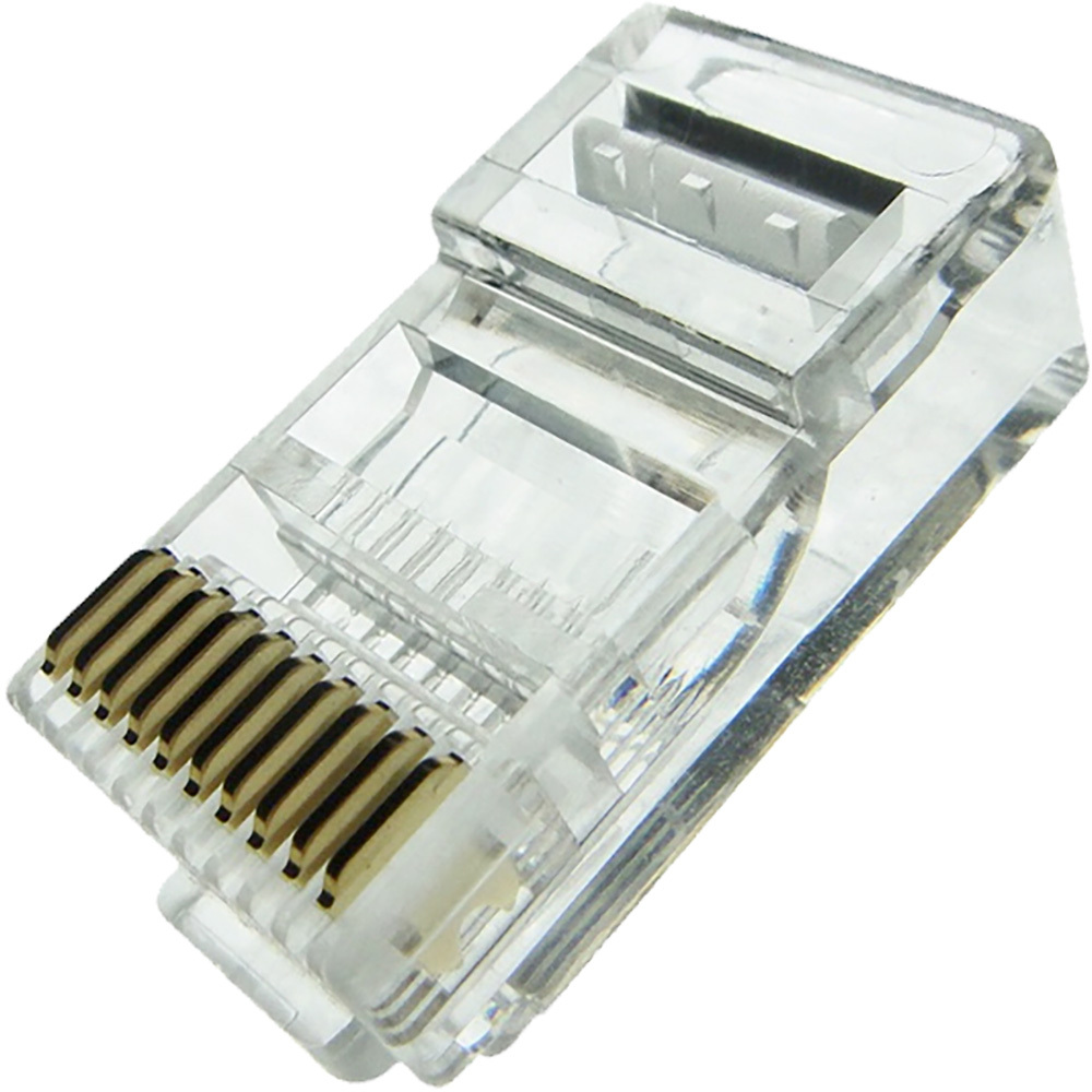 10 unidades Conector Rj50 De 10 Vias 10x10 (rj45 Com 10 Vias) para automação - LINK+