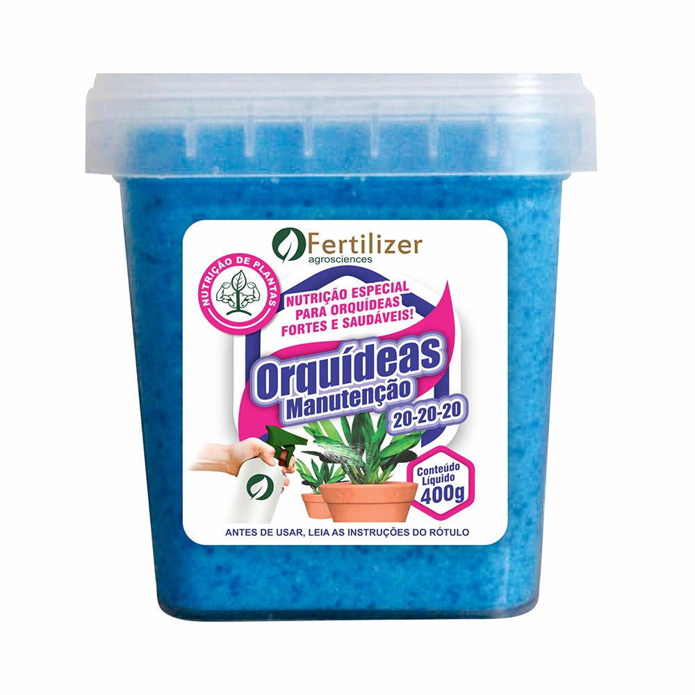Adubo Para Orquídea Manutenção Pote 400 Gramas