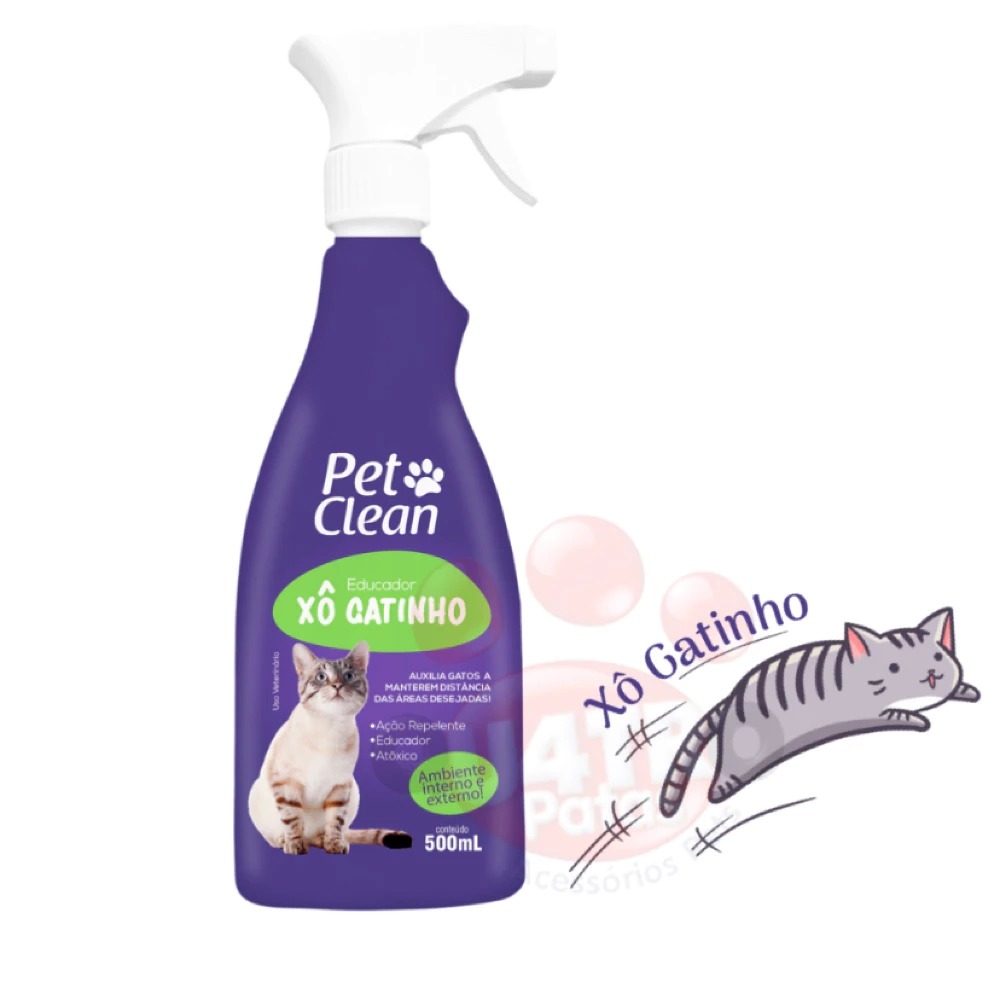 Educador sanitario para gatos felinos adestrador pet em spray Xô Gatinho Pet Clean em Oferta na Shopee