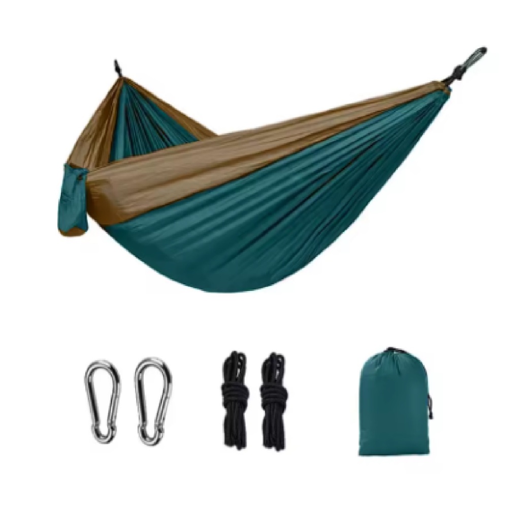 Rede Para Descanso Camping Lazer Pesca com corda e Mosquetão em Oferta na Shopee