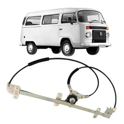 Máquina Vidro Kombi Manual Lado Direito 2008 2009 Até 2014