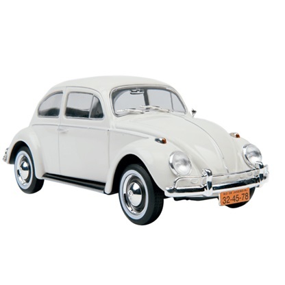 MINIATURA METALIZADA - COLEÇÃO CARROS DOS SONHOS - EDITORA SALVAT -  VOLKSWAGEN FUSCA 1961 - ITEM NOVO
