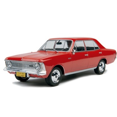 MINIATURA METALIZADA - COLEÇÃO CARROS DOS SONHOS - EDITORA SALVAT -  CHEVROLET OPALA 2500 1969 - ITEM NOVO
