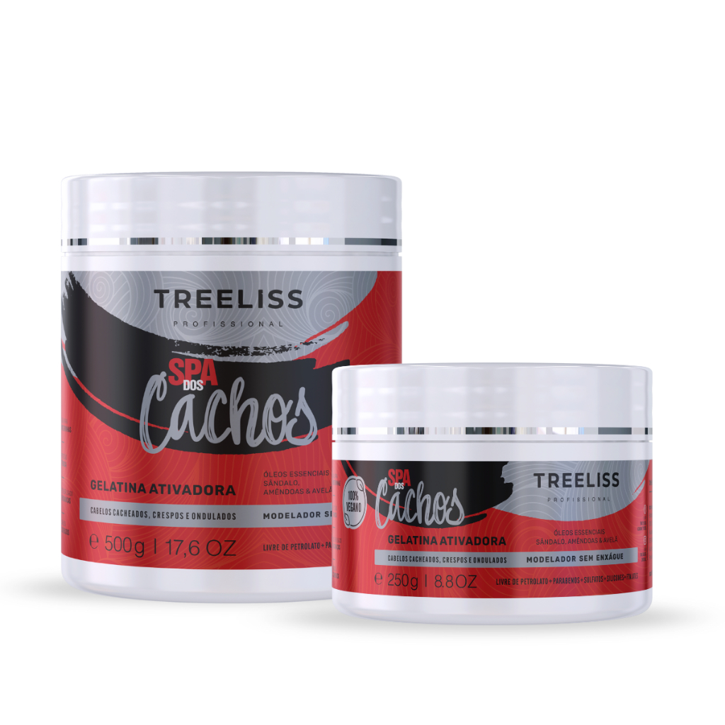 Gelatina Finalizadora e Modeladora Spa dos Cachos 2 tamanhos