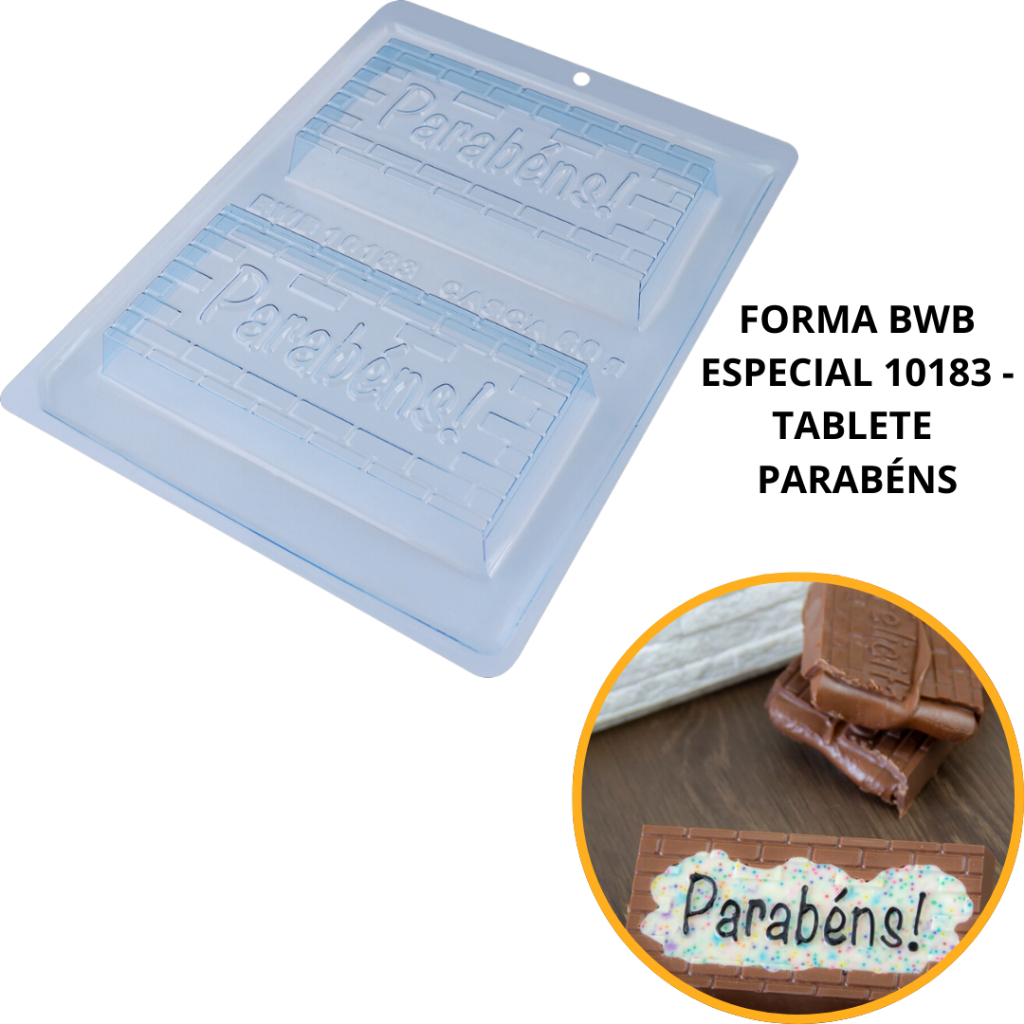 forma bwb silicone 3 partes barrinha tablete parabens 200g mães e namorados cod 10183 lançamento bwb em Oferta na Shopee