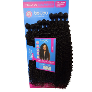 Cabelo Cacheado Na Tela 70cm Fibra De Colágeno Be.you Meu Bb em Oferta na Shopee