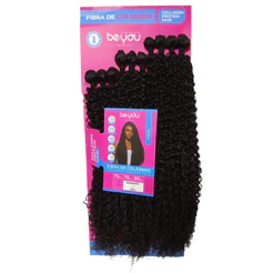 Cabelo Fibra De Colágeno 80cm Na Tela 320g Be.you Babado