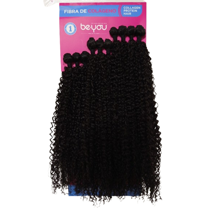 Cabelo Fibra De Colágeno 80cm Na Tela 320g Be.you Babado — imagem 2 de 2