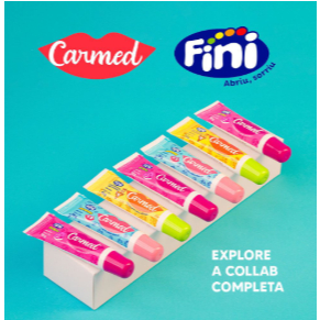 Carmed fini sabores 10g (Amora, Amora intensa, Banana, Beijinho, Dentadura e Minhoca)