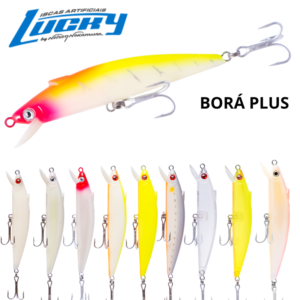 Isca Artificial Nelson Nakamura Borá Plus 7,5  6g Lucky Original Melhor Preço em Oferta na Shopee