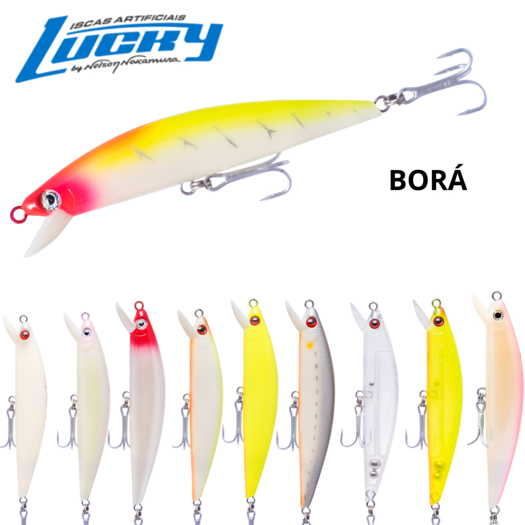 Isca  Isca Artificial Nelson Nakamura Borá 14 27g Lucky Original Para Pescadores Peixes Grandes em Oferta na Shopee
