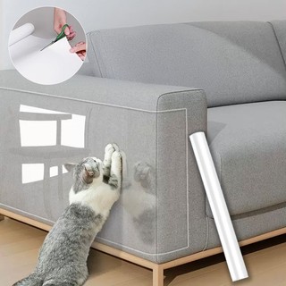 Rolo Adesivo firme anti-arranhão para Móveis de Gato Transparente Pelicula Protetor De Mo…