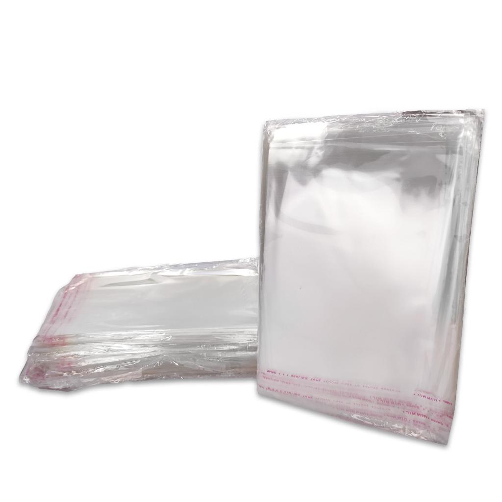 500 unidades Saquinho Transparente com cola Tamanho 15x20 cm Sem Furo em Oferta na Shopee