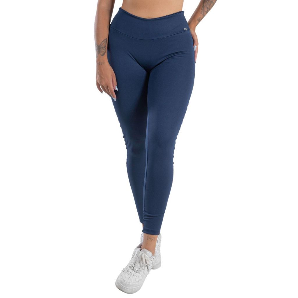Calça Legging Sem Costura Na Frente Leg Cós Alto Academia  - GKD ORIGINAL em Oferta na Shopee