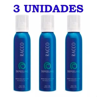 Kit 3 Mousse Depilatório Depeeling 150ml Racco Creme Para Depilar Lacrado e Original Racco em Oferta na Shopee