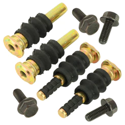 Kit Pinos Guia Reparo das Pinças de Freio Dianteira HR 2.5 8v Diesel 2005 2006 2007 2008 2009 2010 2011 2012