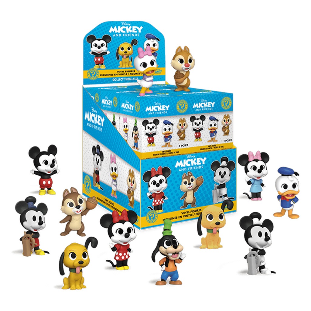 FUNKO MYSTERY MINIS DISNEY MICKEY AND FRIENDS 59617 NOVO ORIGINAL em Oferta na Shopee