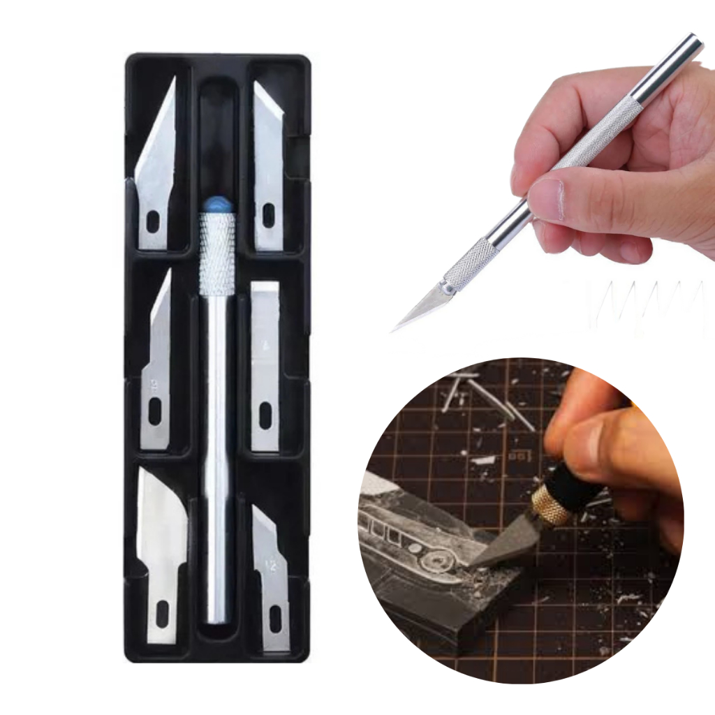 Kit Estilete De Precisão Para Artesanato e Diversas Utilidades