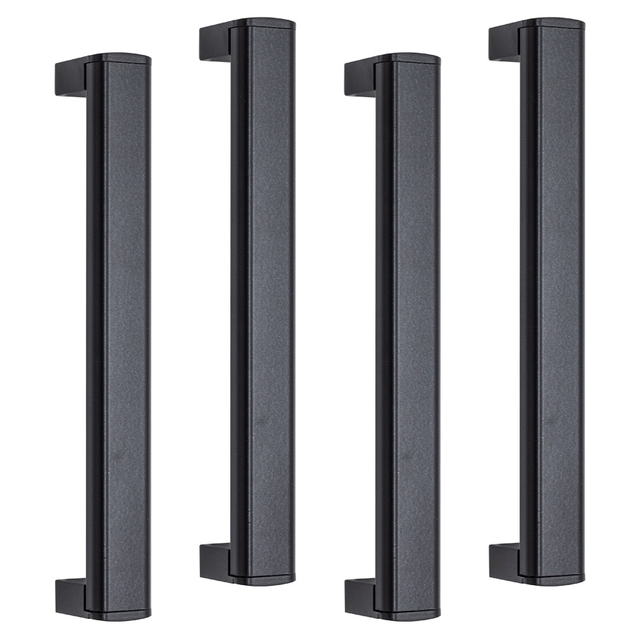 Puxador Grande Alca De Moveis Grande Porta Armario Matteo 928mm Kit 4 Unidades
