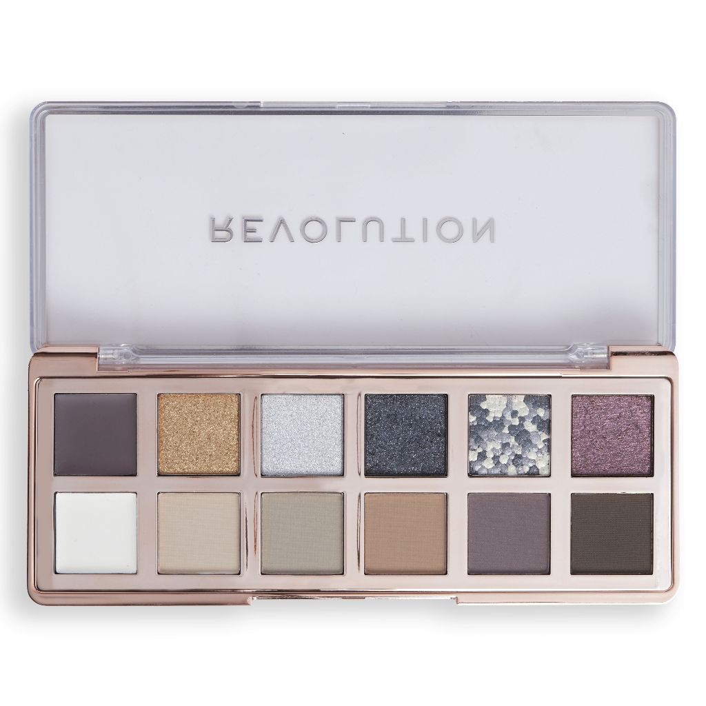 Paleta de Sombra Makeup Revolution The Smokey Icon Grunge Eyeshadow Palette