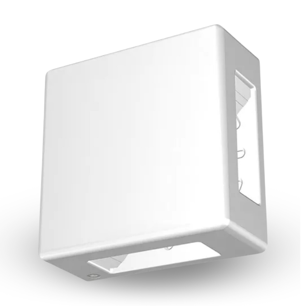 Luminária Arandela LED Kian IP65 4 Focos 6w Preta ou Branca