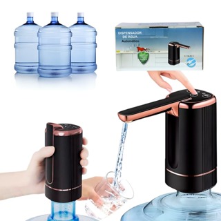 Bomba Elétrica Dispenser De Galão Universal Com Carregamento USB Para Galão Garrafão De Água luxo em Oferta na Shopee