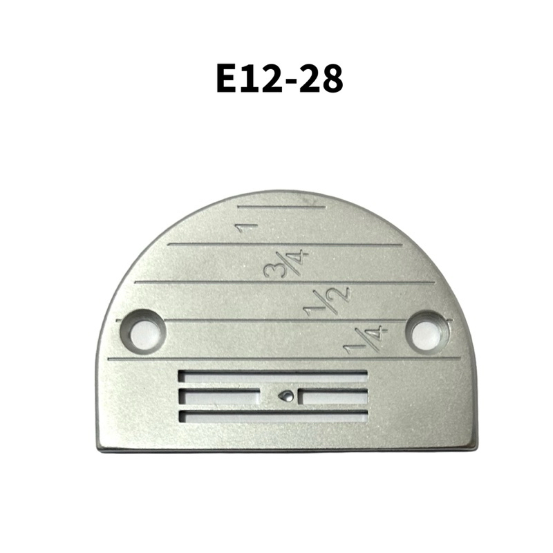 Chapa De Agulha 4 Carreiras E12/14/16/18/20/22/24/26/28 Leve/Media/Pesada Máquina Costura Reta Industrial