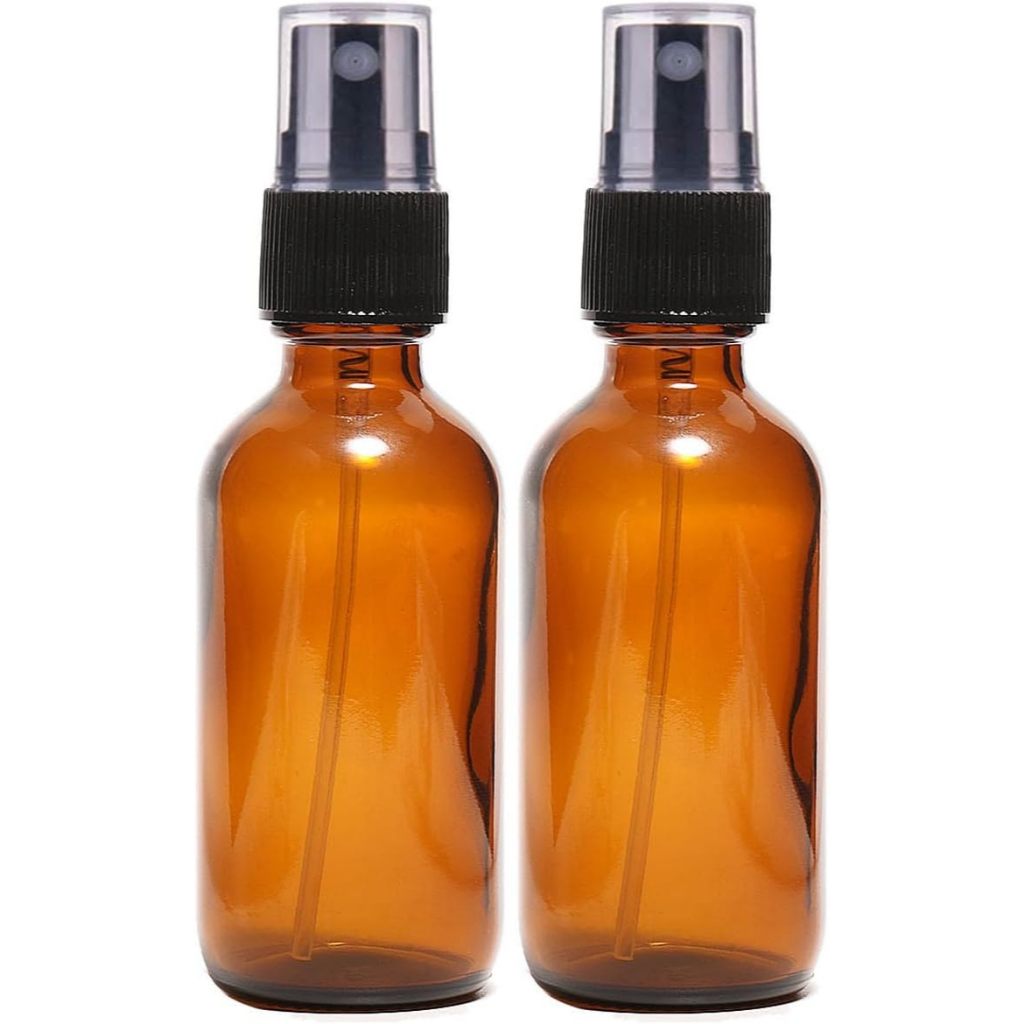 Kit 10 Frascos Vidro âmbar Marrom Spray 50ml em Oferta na Shopee