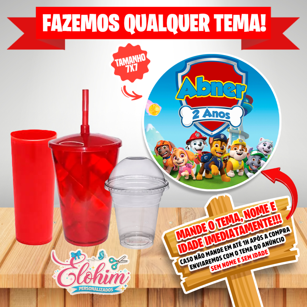 Adesivo para Personalizar Copo: Onde Comprar | BuscaProdutos