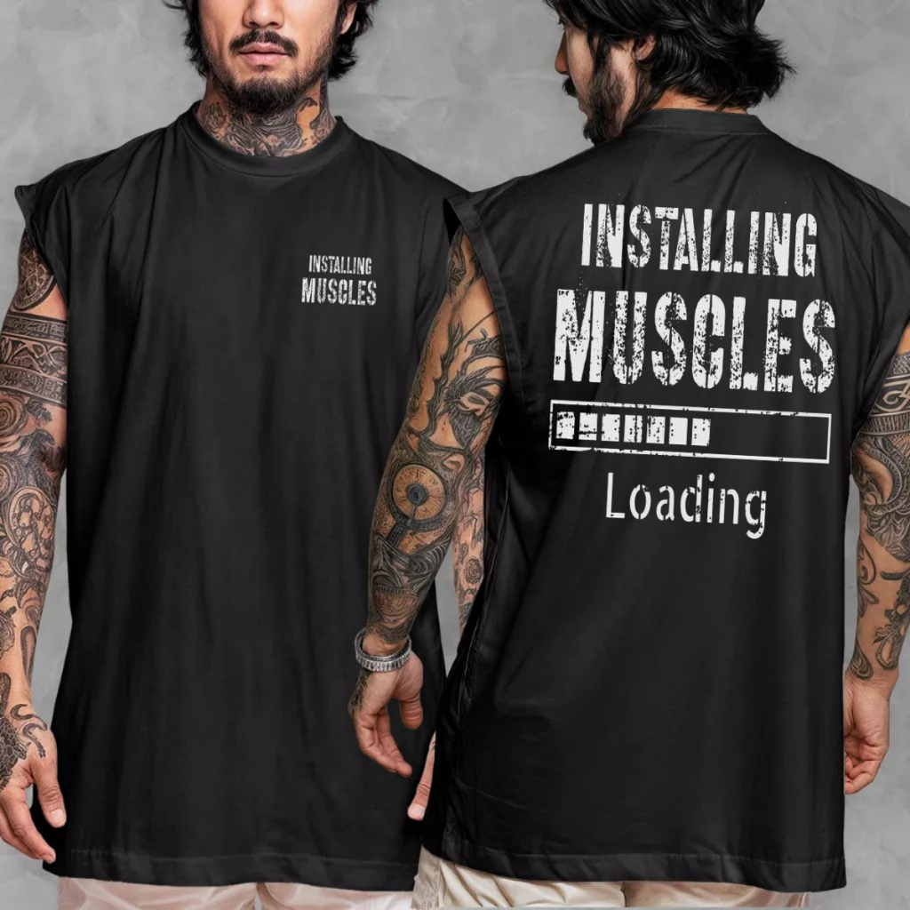 Camiseta Regata Oversized Masculina Academia Treino Larga Moda Casual e Esporte de Alta Qualidade